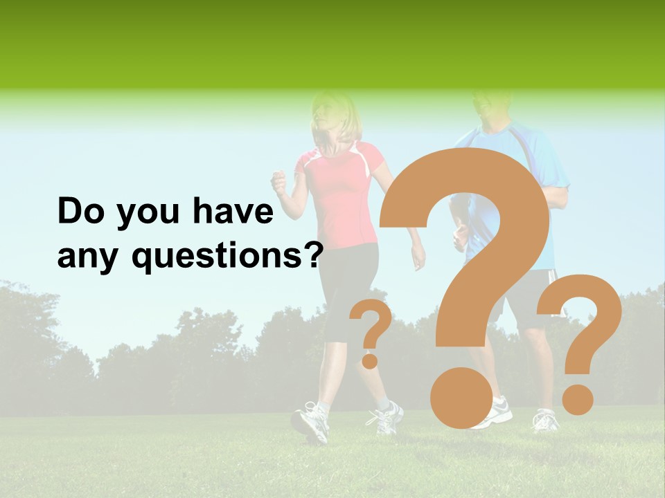 Being Move Woman PowerPoint Template