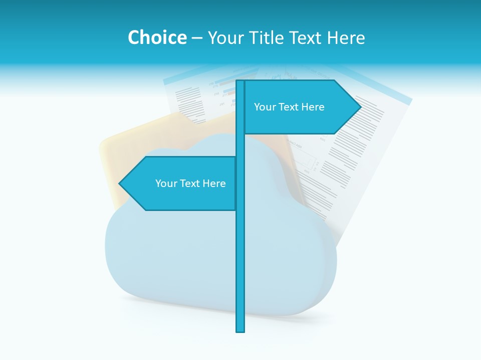 Backup Storage Compartment PowerPoint Template