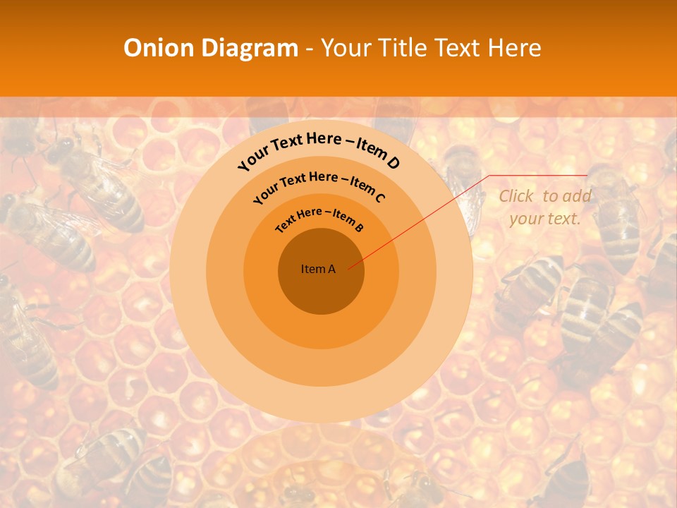 Hexagon Backgrounds Beeswax PowerPoint Template