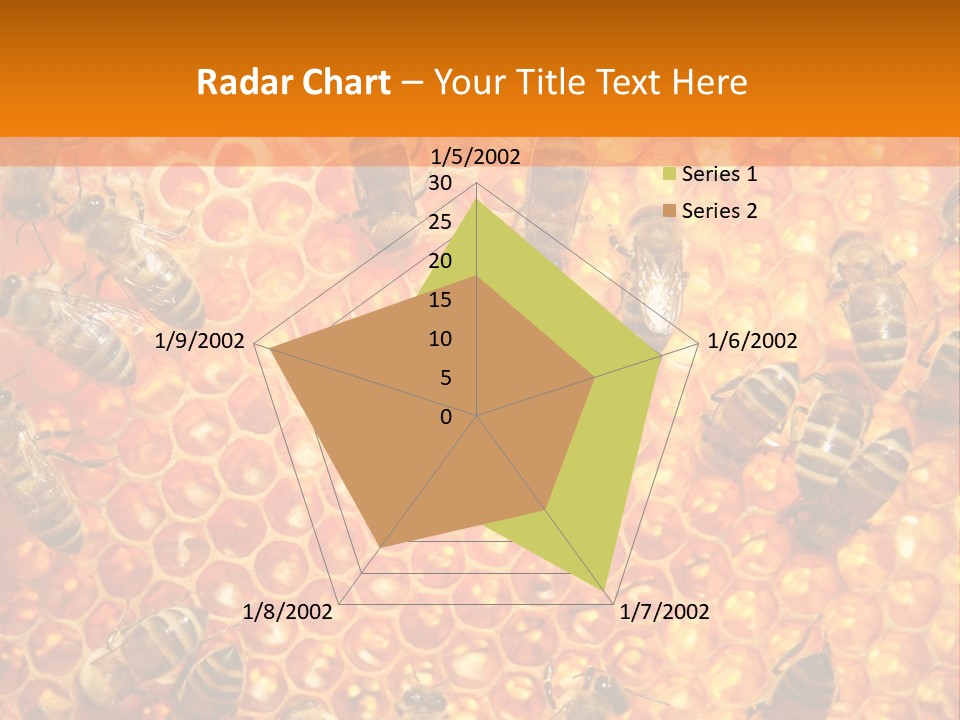 Hexagon Backgrounds Beeswax PowerPoint Template