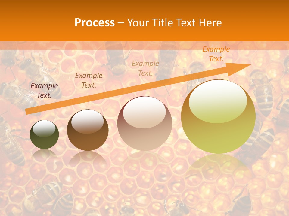 Hexagon Backgrounds Beeswax PowerPoint Template