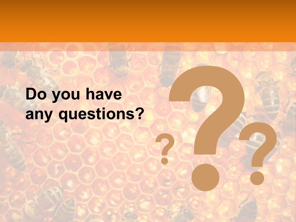 Hexagon Backgrounds Beeswax PowerPoint Template