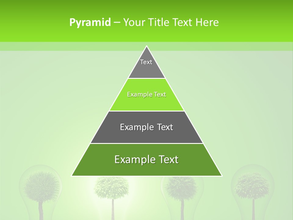 Lightbulb Grass Idea PowerPoint Template