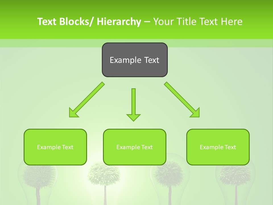 Lightbulb Grass Idea PowerPoint Template