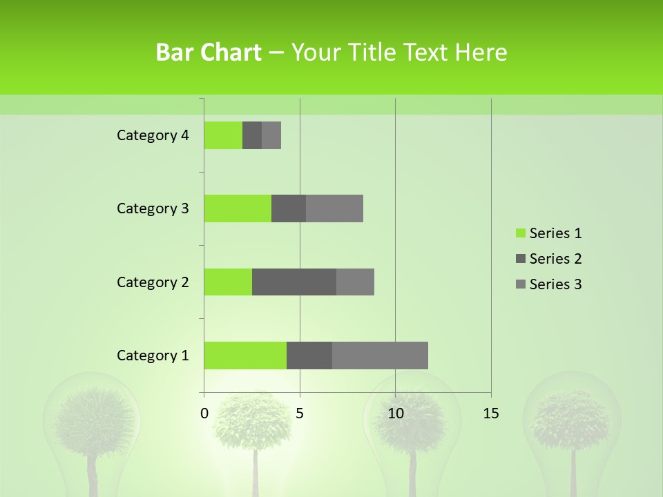 Lightbulb Grass Idea PowerPoint Template