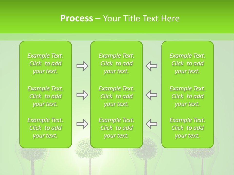 Lightbulb Grass Idea PowerPoint Template