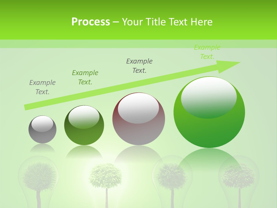 Lightbulb Grass Idea PowerPoint Template