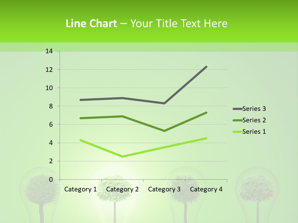 Lightbulb Grass Idea PowerPoint Template