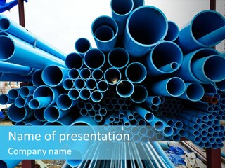 Pipe Duct Storage PowerPoint Template