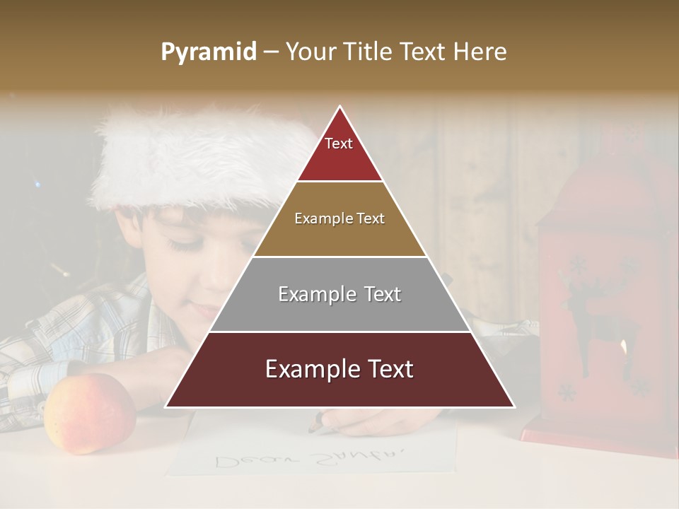 Wood Waiting Bauble PowerPoint Template