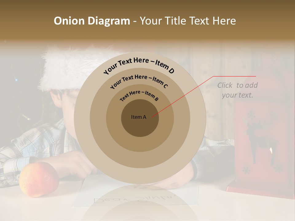 Wood Waiting Bauble PowerPoint Template