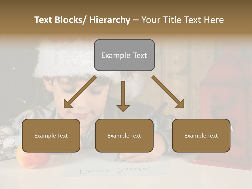Wood Waiting Bauble PowerPoint Template