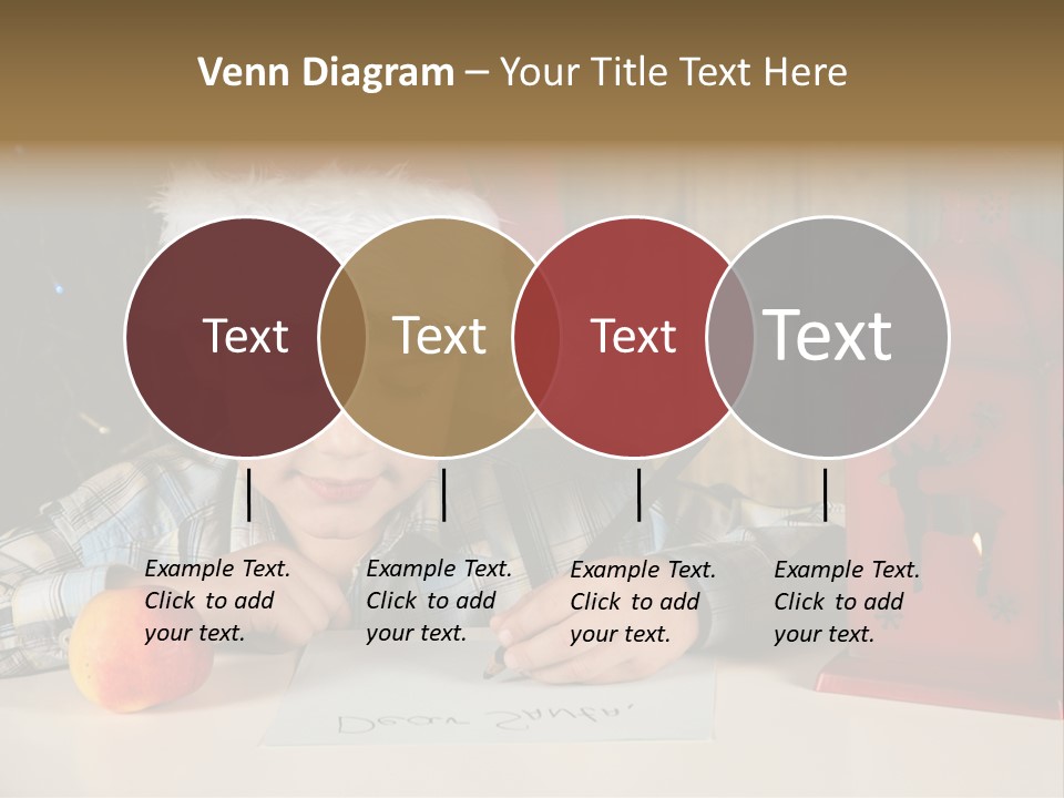 Wood Waiting Bauble PowerPoint Template