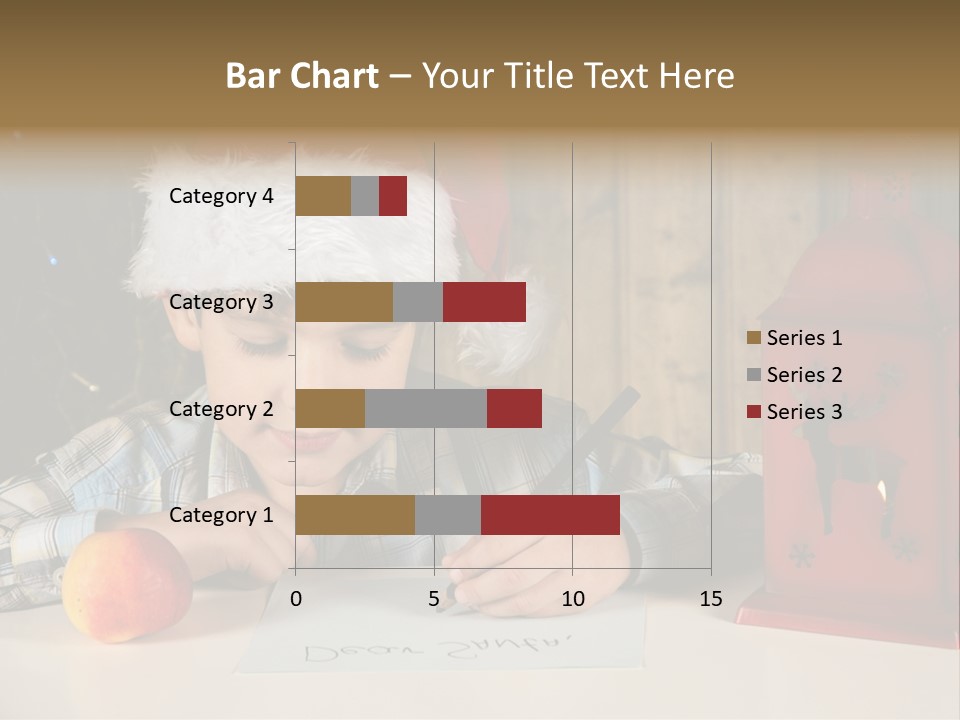 Wood Waiting Bauble PowerPoint Template
