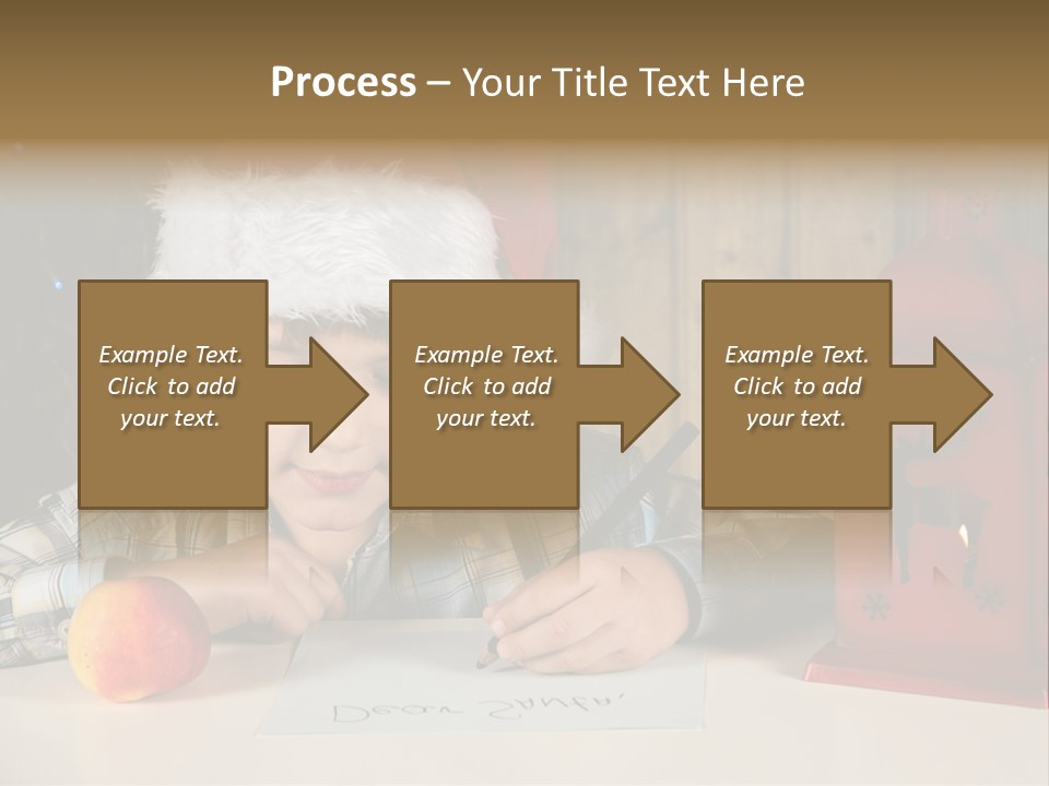 Wood Waiting Bauble PowerPoint Template