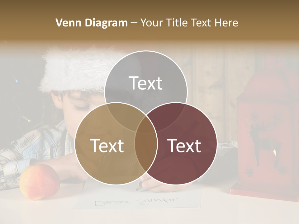 Wood Waiting Bauble PowerPoint Template