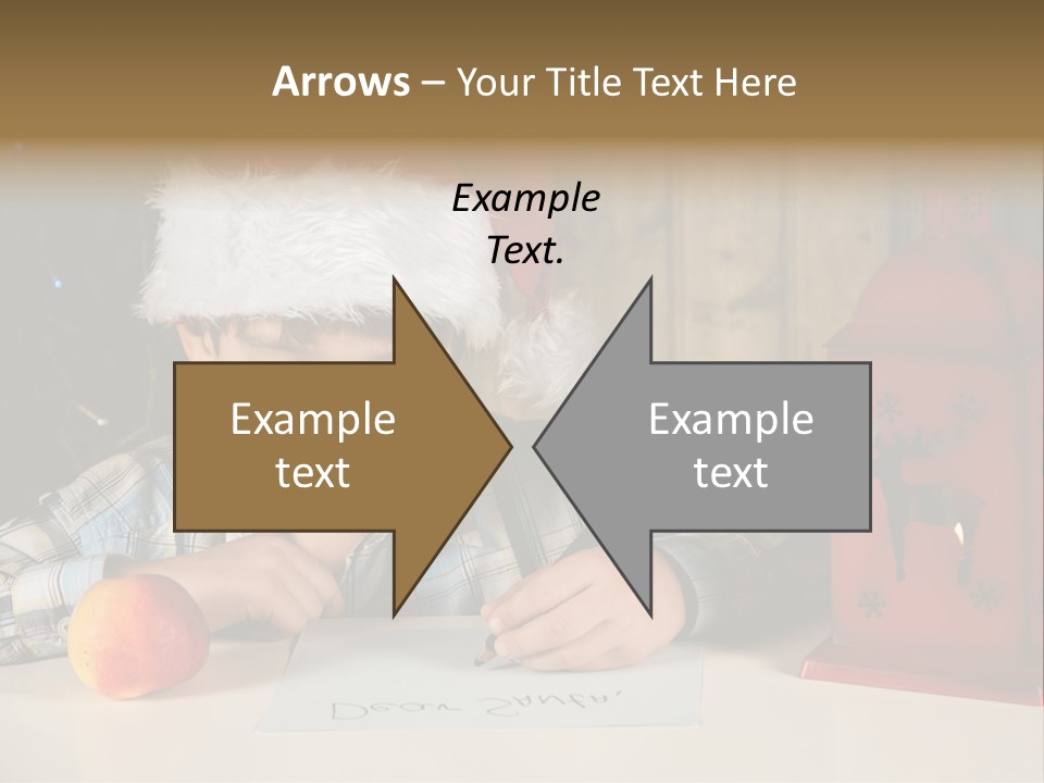 Wood Waiting Bauble PowerPoint Template