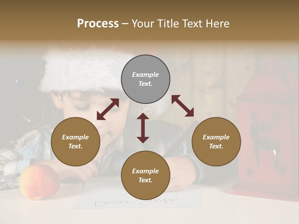 Wood Waiting Bauble PowerPoint Template