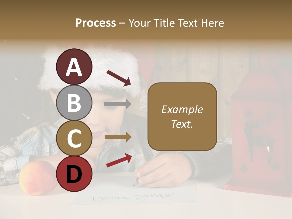 Wood Waiting Bauble PowerPoint Template