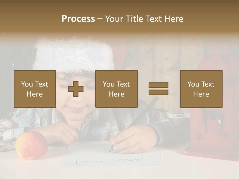 Wood Waiting Bauble PowerPoint Template