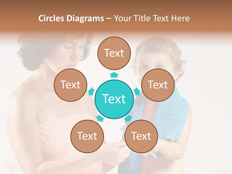 Boy Toothpaste Parent PowerPoint Template