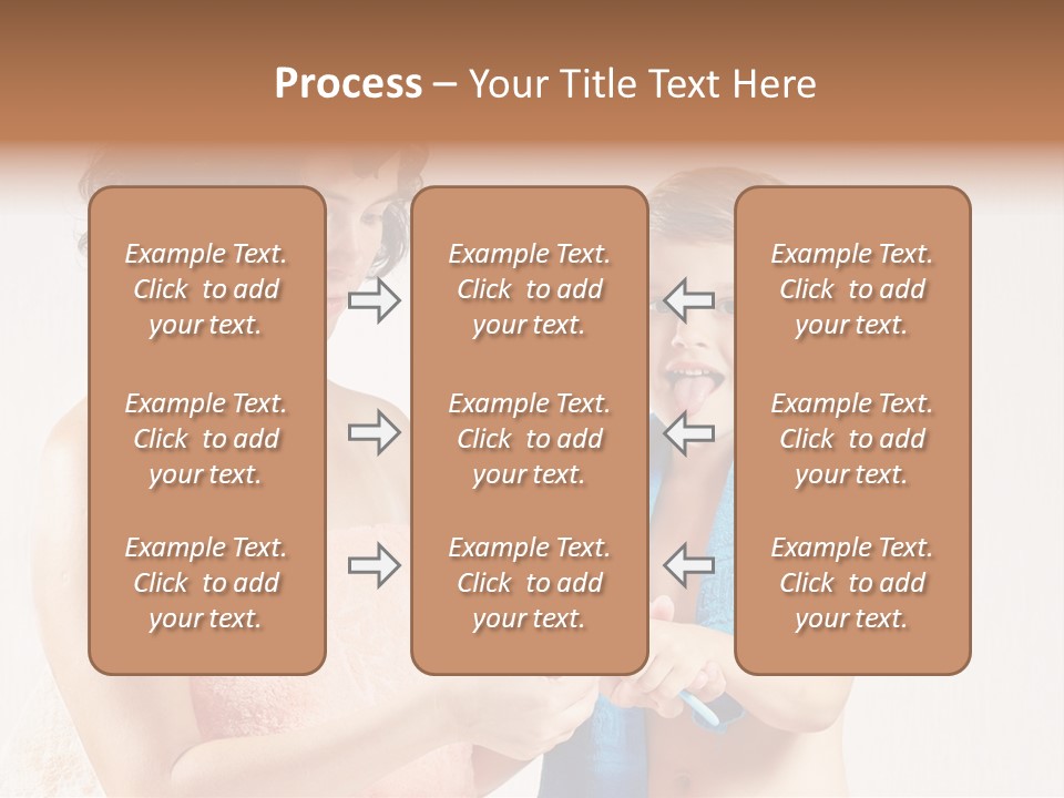 Boy Toothpaste Parent PowerPoint Template