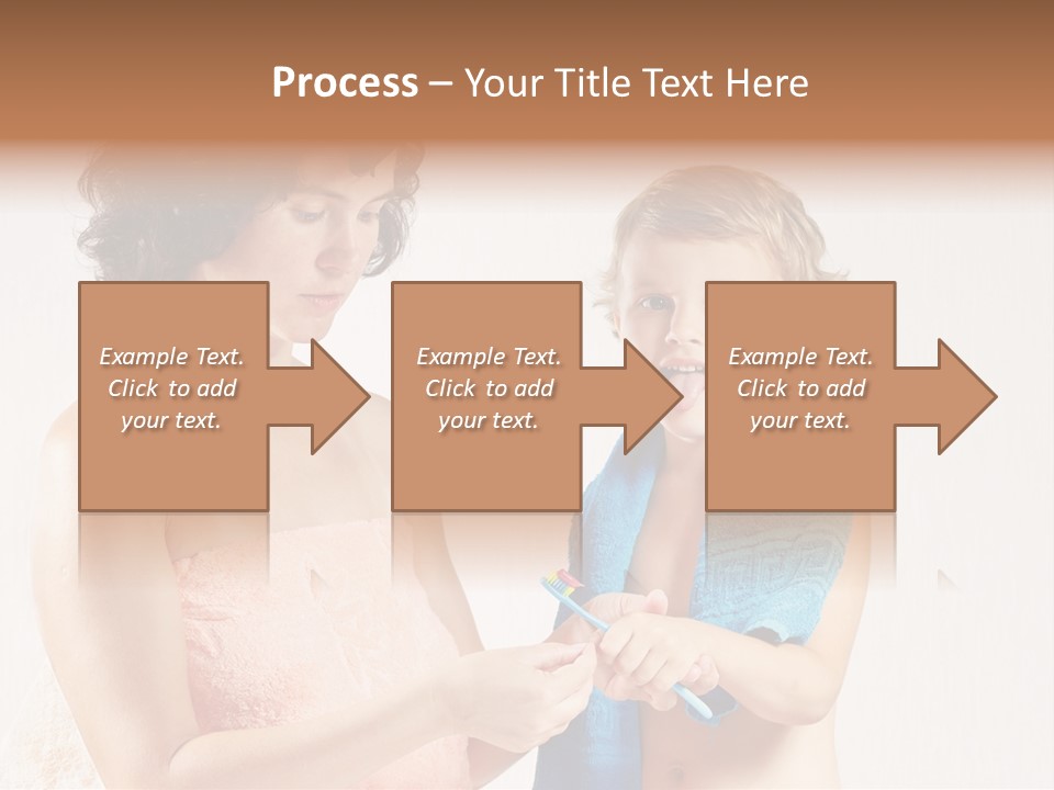 Boy Toothpaste Parent PowerPoint Template