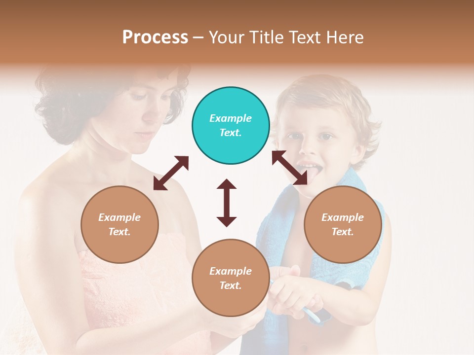 Boy Toothpaste Parent PowerPoint Template