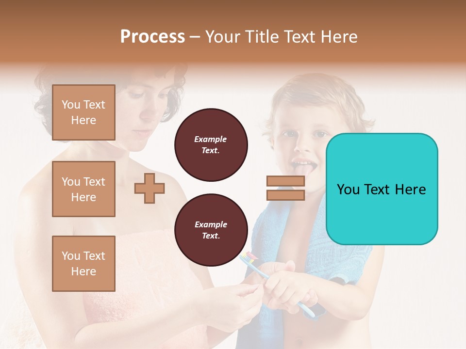 Boy Toothpaste Parent PowerPoint Template