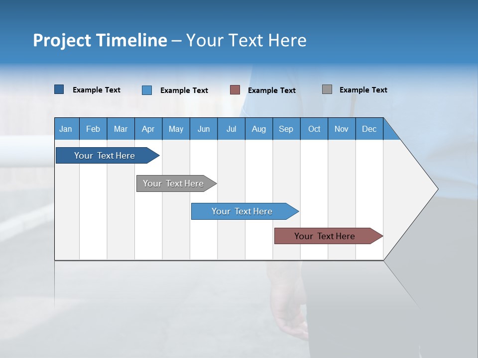 Looking Bodyguard Man PowerPoint Template