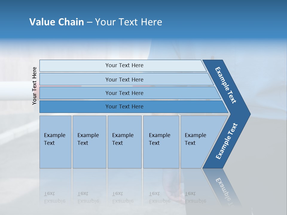 Looking Bodyguard Man PowerPoint Template