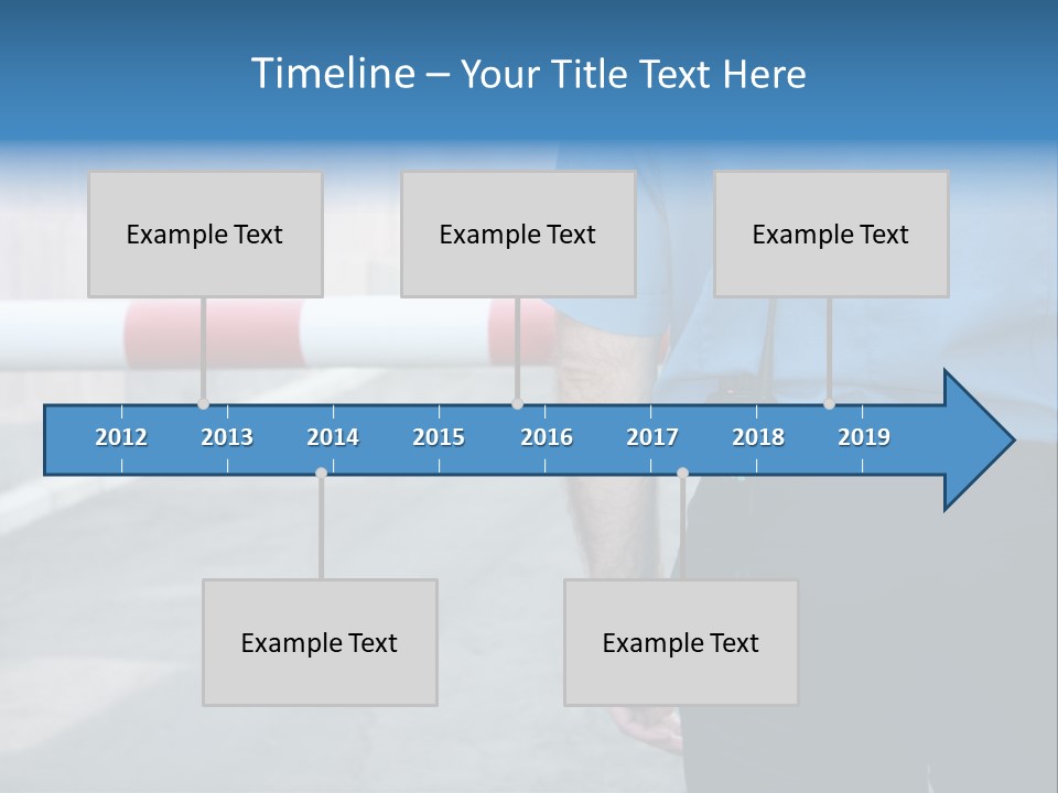 Looking Bodyguard Man PowerPoint Template