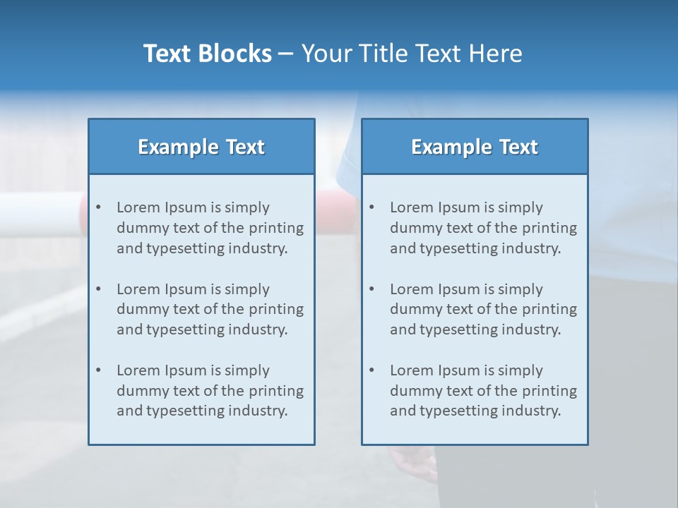 Looking Bodyguard Man PowerPoint Template