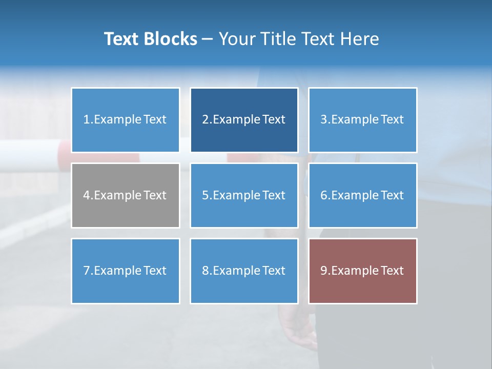 Looking Bodyguard Man PowerPoint Template