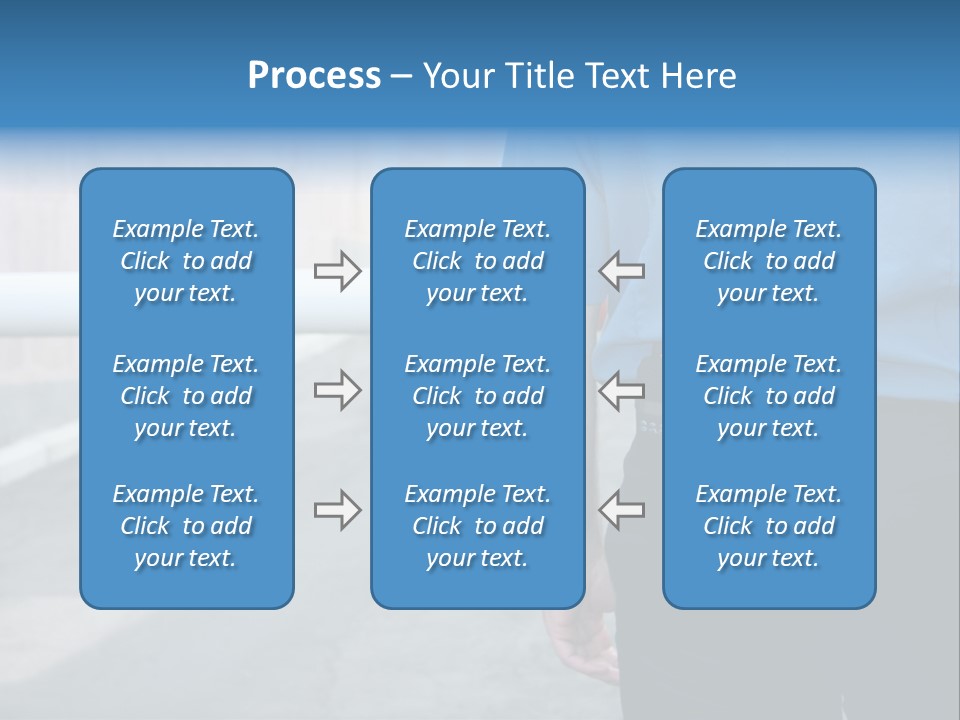 Looking Bodyguard Man PowerPoint Template