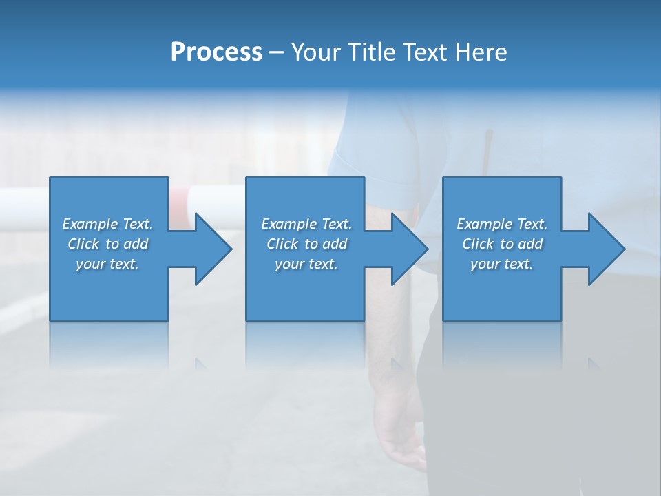 Looking Bodyguard Man PowerPoint Template