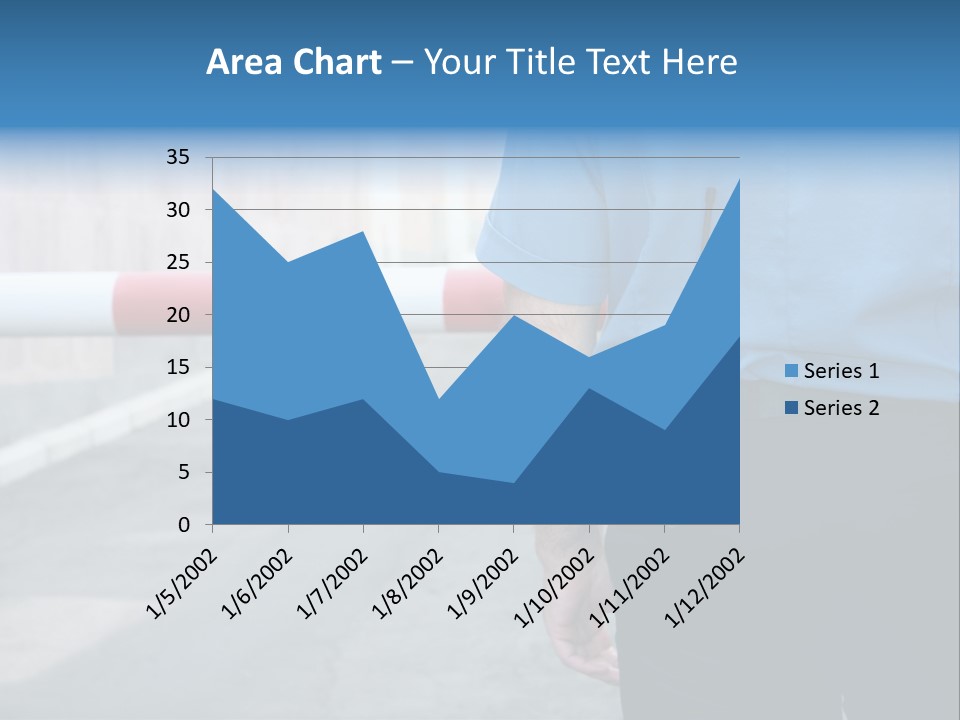 Looking Bodyguard Man PowerPoint Template