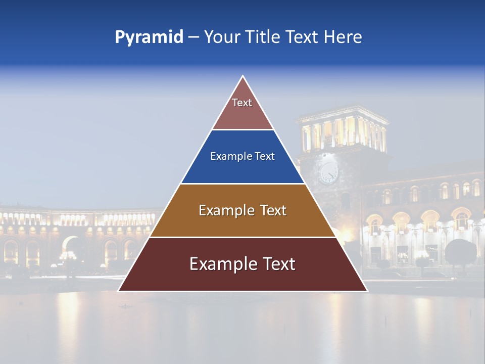 City Armenia Asia PowerPoint Template