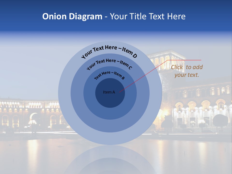 City Armenia Asia PowerPoint Template