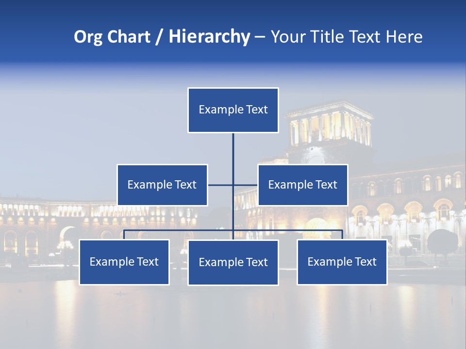 City Armenia Asia PowerPoint Template