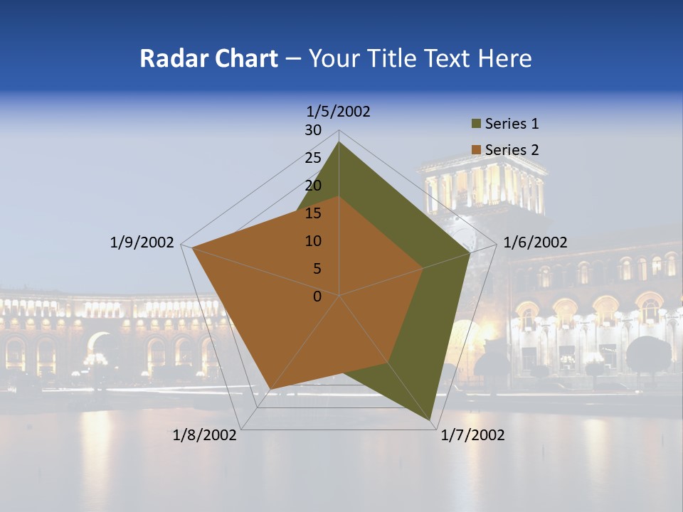 City Armenia Asia PowerPoint Template