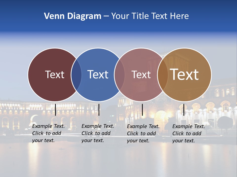 City Armenia Asia PowerPoint Template