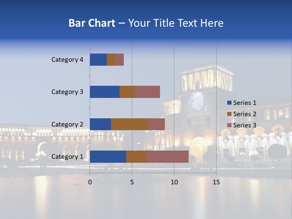 City Armenia Asia PowerPoint Template