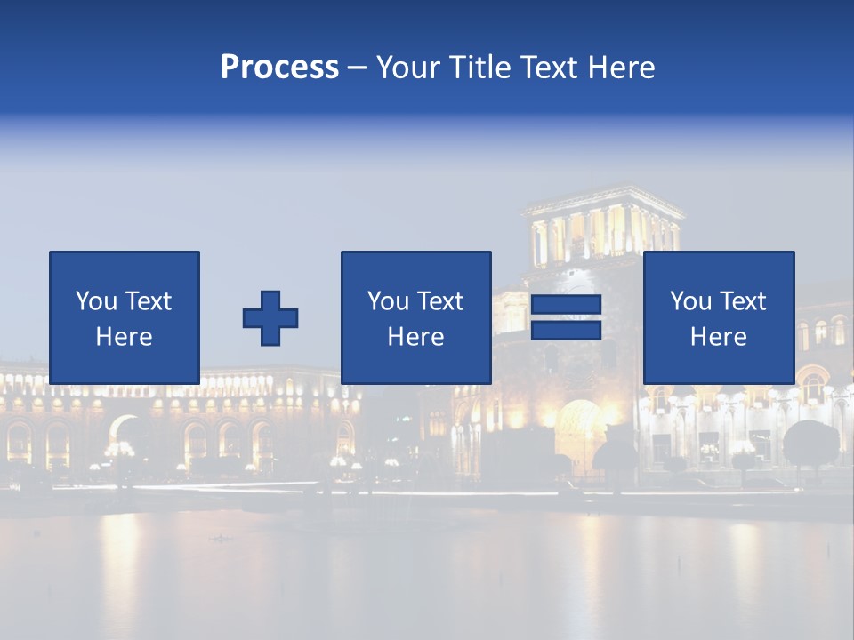 City Armenia Asia PowerPoint Template