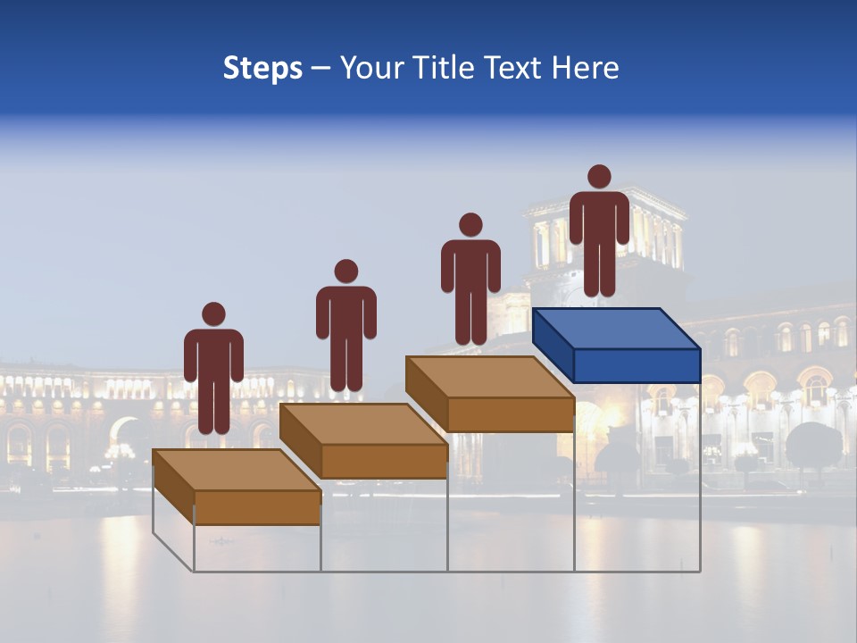 City Armenia Asia PowerPoint Template