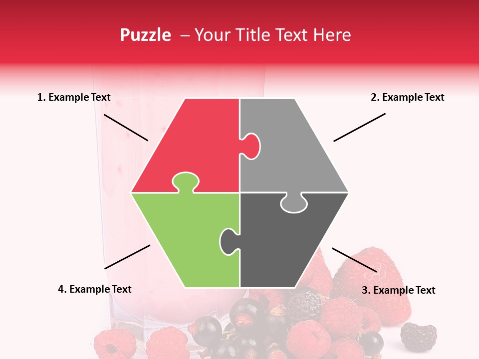 Healthy Smoothie Frappe PowerPoint Template