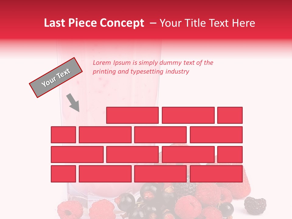 Healthy Smoothie Frappe PowerPoint Template