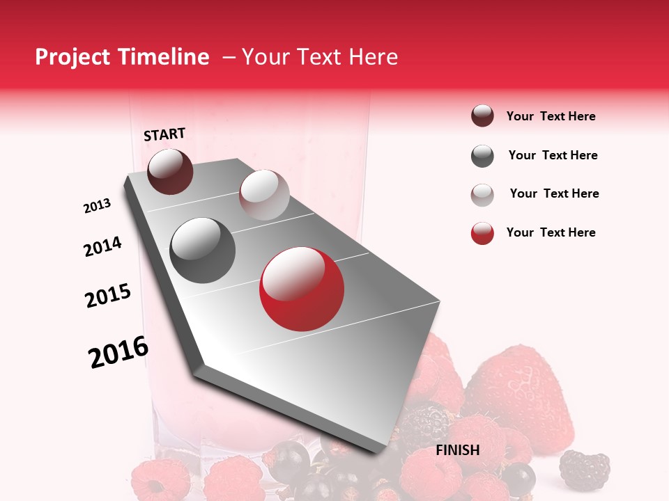 Healthy Smoothie Frappe PowerPoint Template