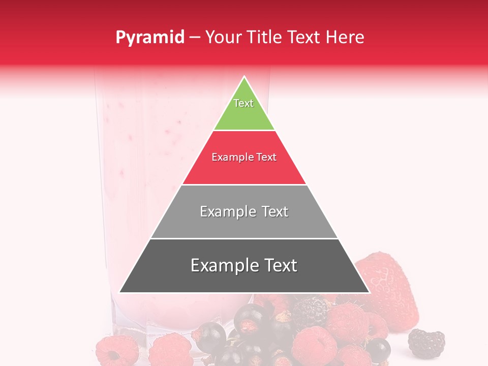 Healthy Smoothie Frappe PowerPoint Template