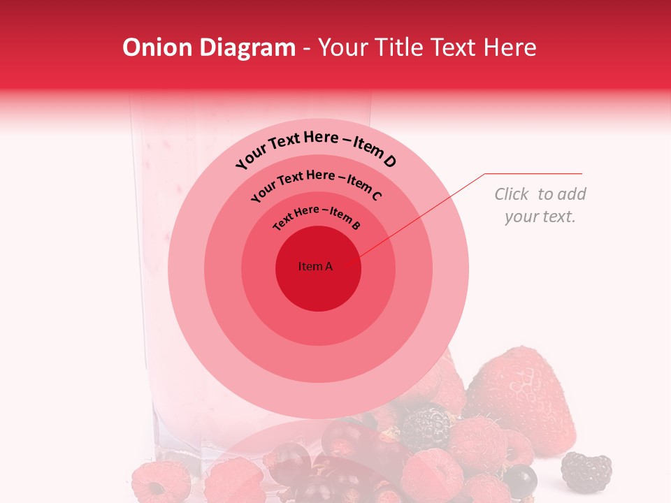 Healthy Smoothie Frappe PowerPoint Template